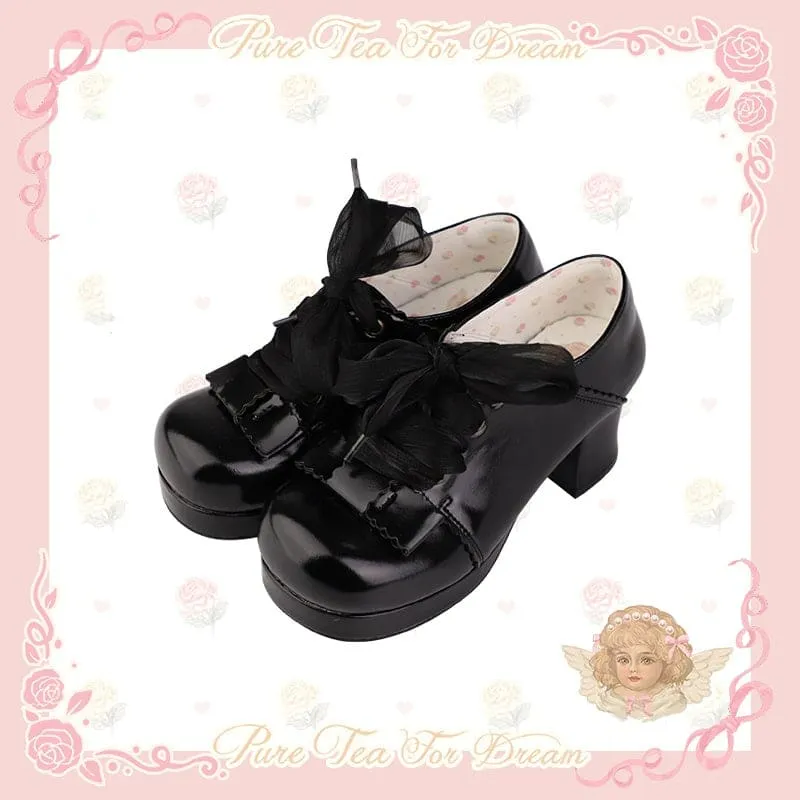 5 Color Sweet Retro Girl Lolita Shoes ON610