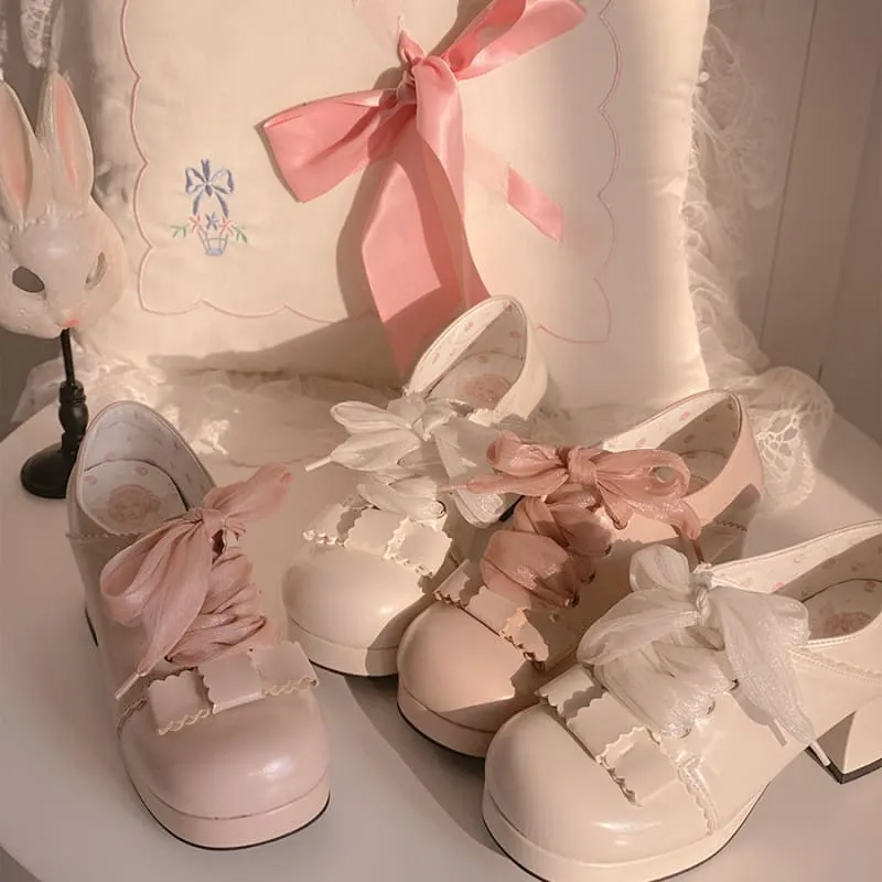 5 Color Sweet Retro Girl Lolita Shoes ON610