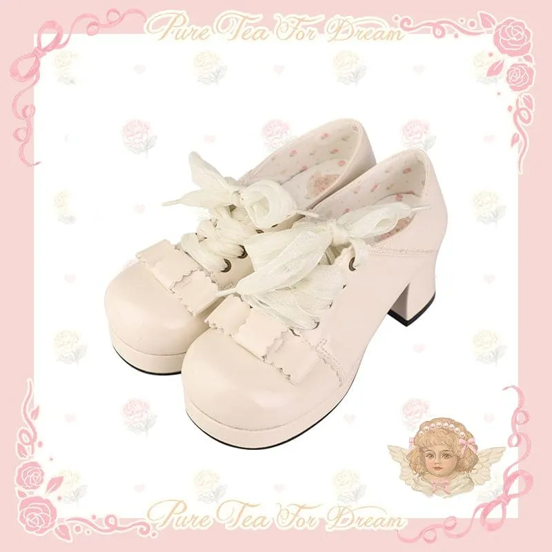5 Color Sweet Retro Girl Lolita Shoes ON610