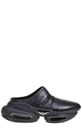 Balmain B-Bold Slip-On Mules