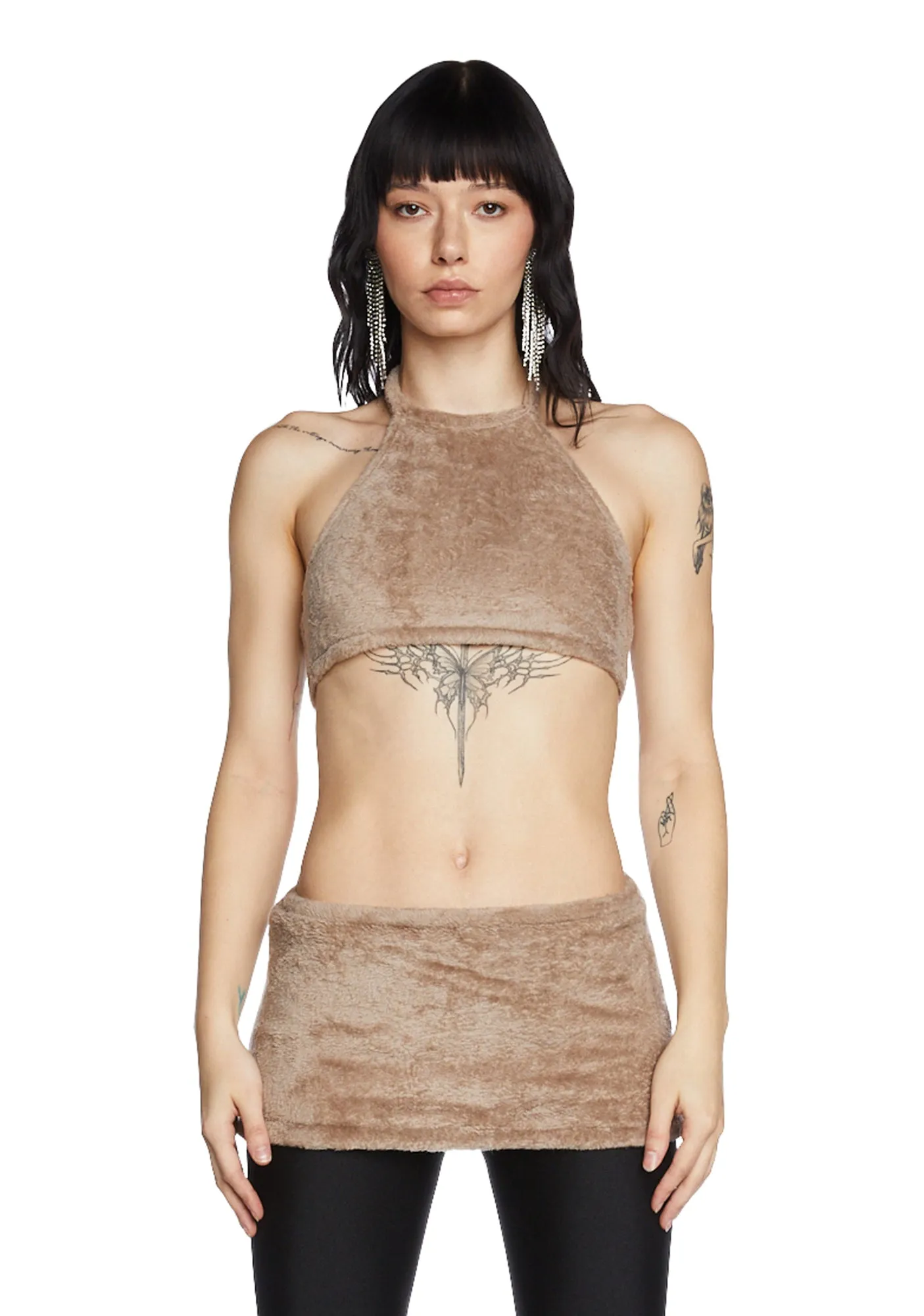 Coffee Hot Deal Skirt Set