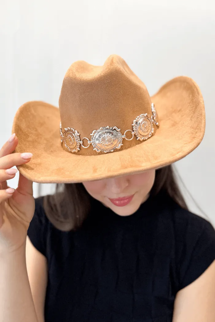 Concho Chain Cowboy Hat