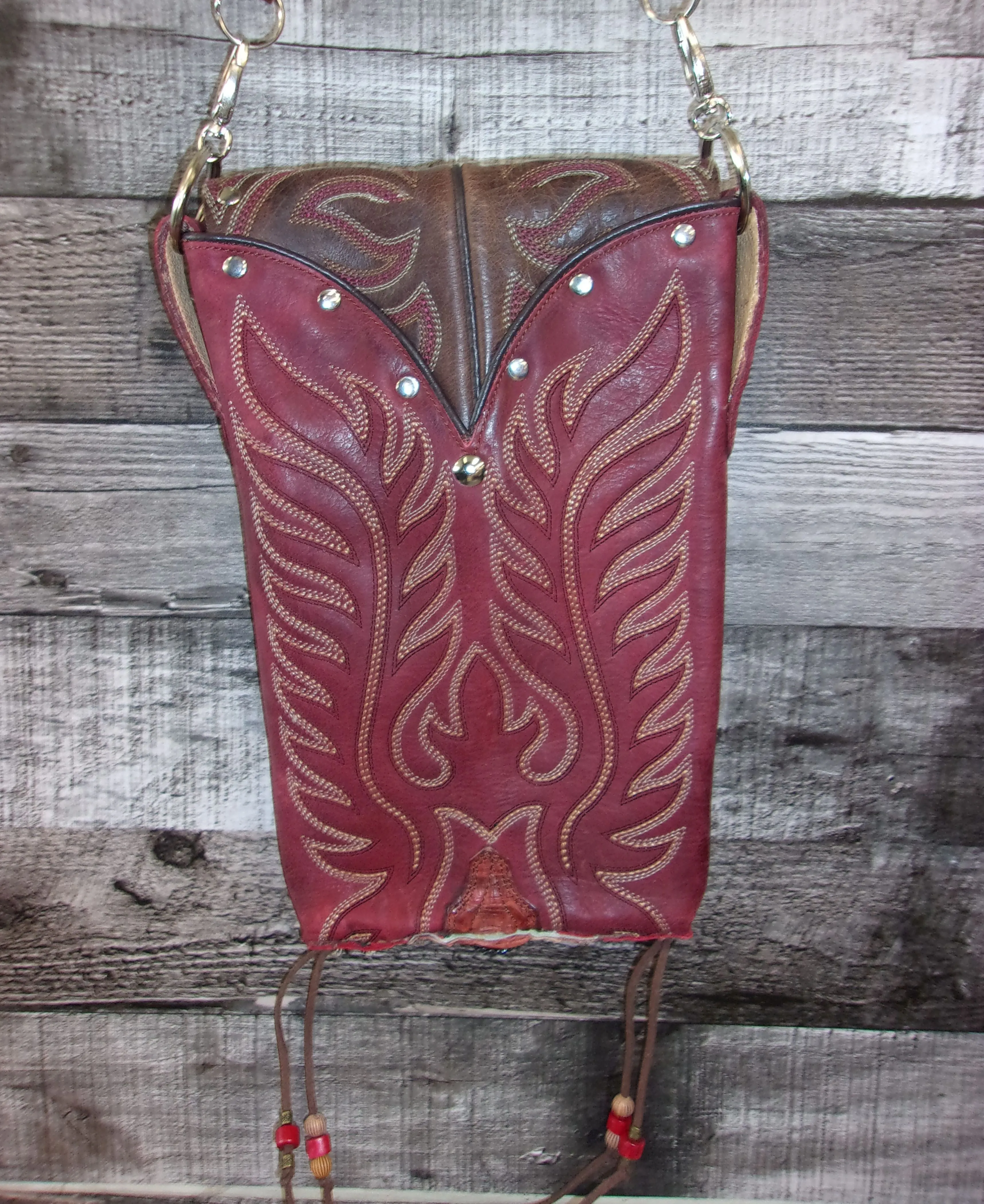 Cowboy Boot Crossbody Hipster Purse HP943