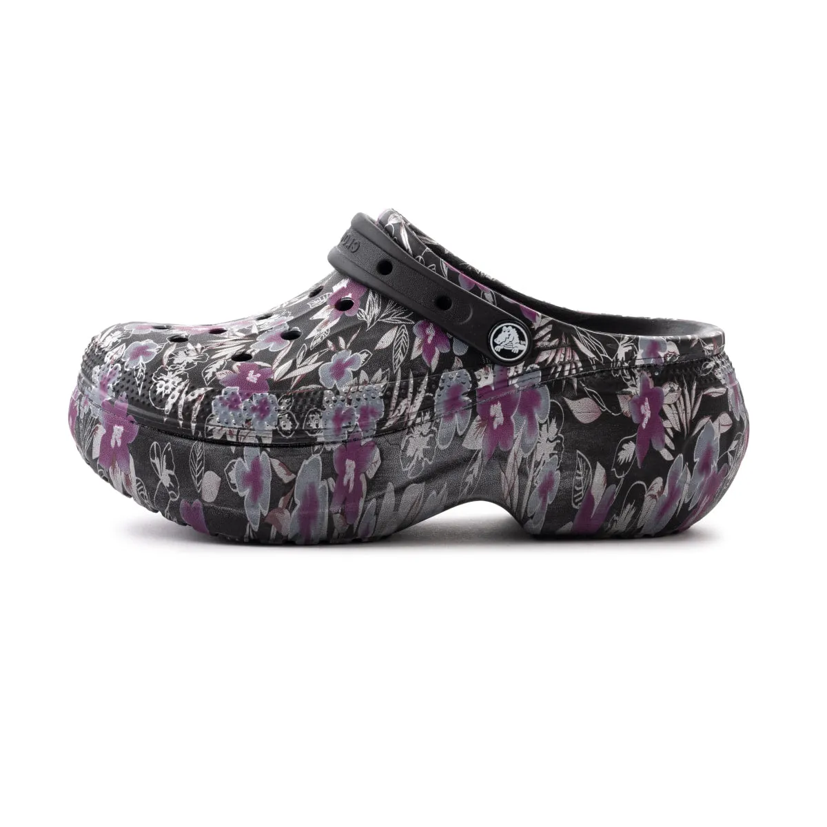 Crocs Bella Flowered Clog Women - BLK