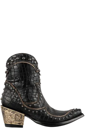 Double D Ranch by Old Gringo Women's El Jefe Boots - Black