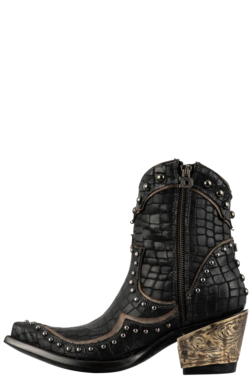 Double D Ranch by Old Gringo Women's El Jefe Boots - Black
