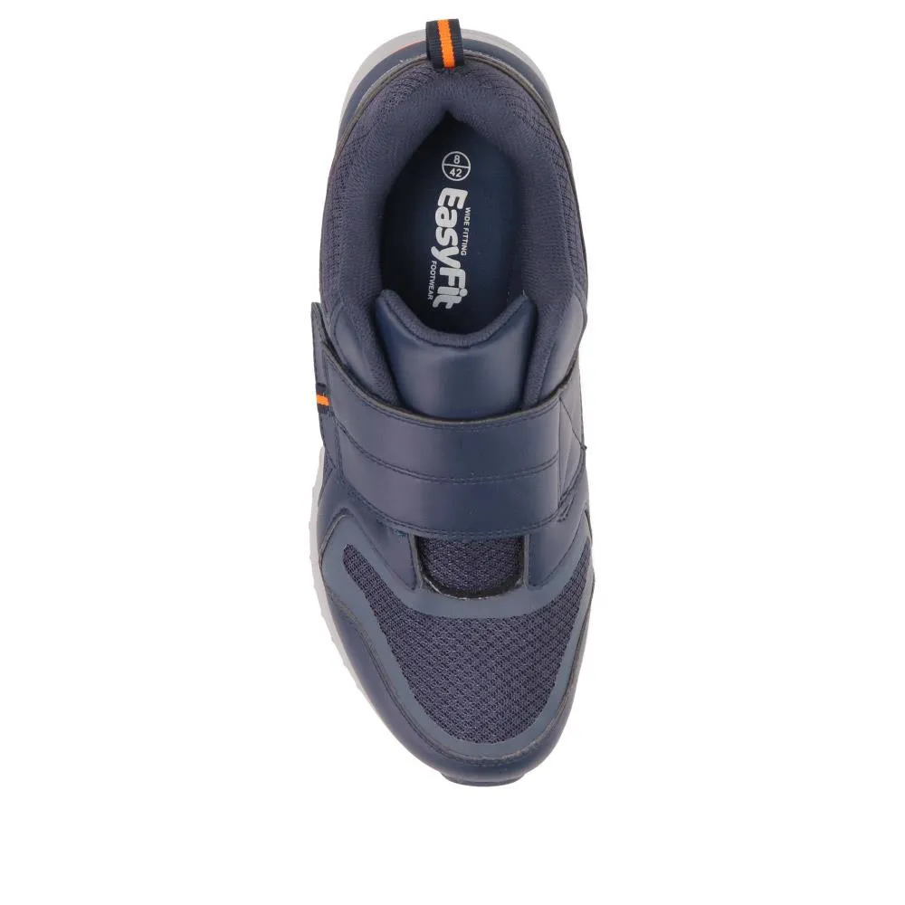 Extra-Wide Fitting Touch-Fasten Trainers - LEE / 326 510