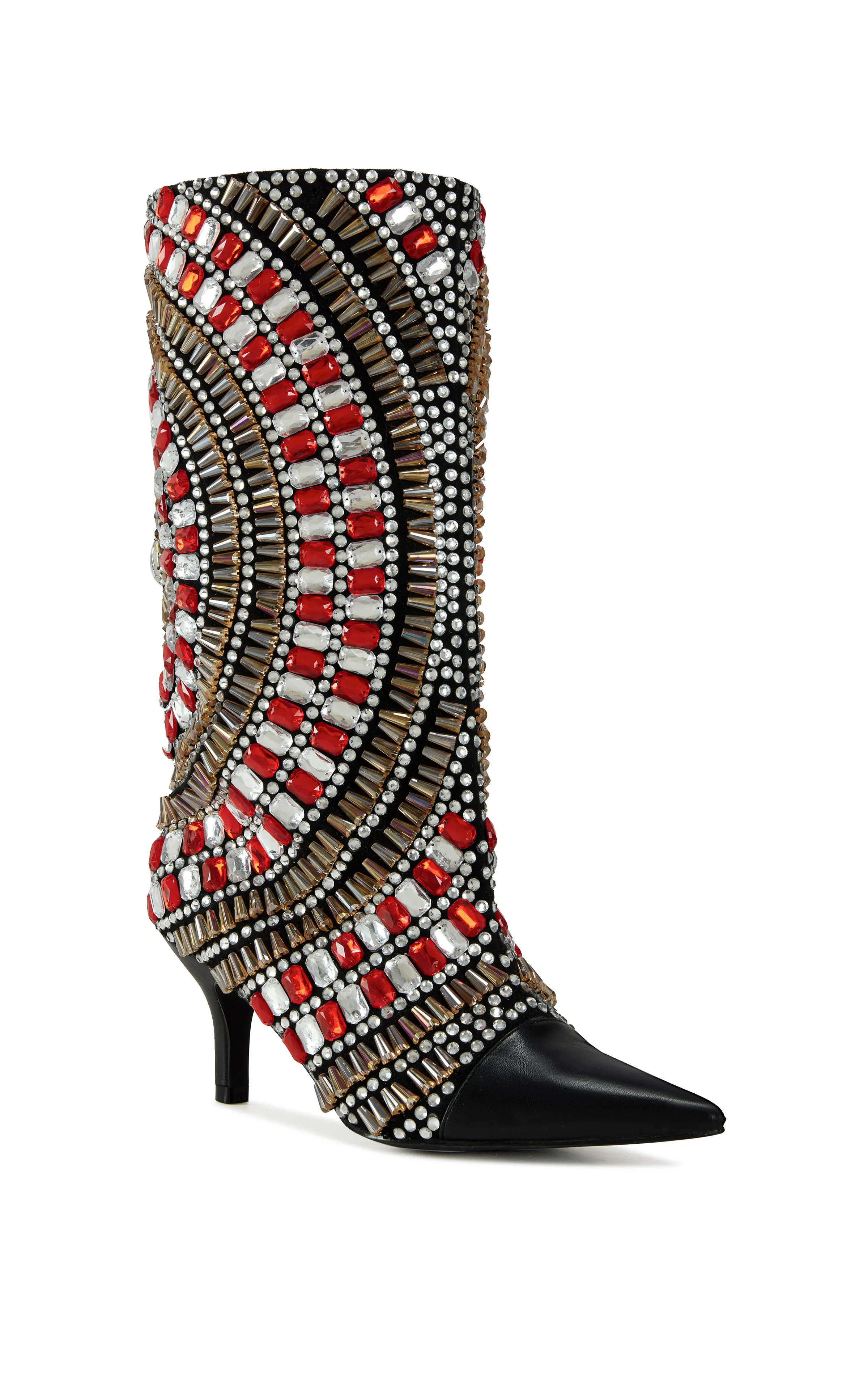 FARLEY-BLACK STILETTO BOOT