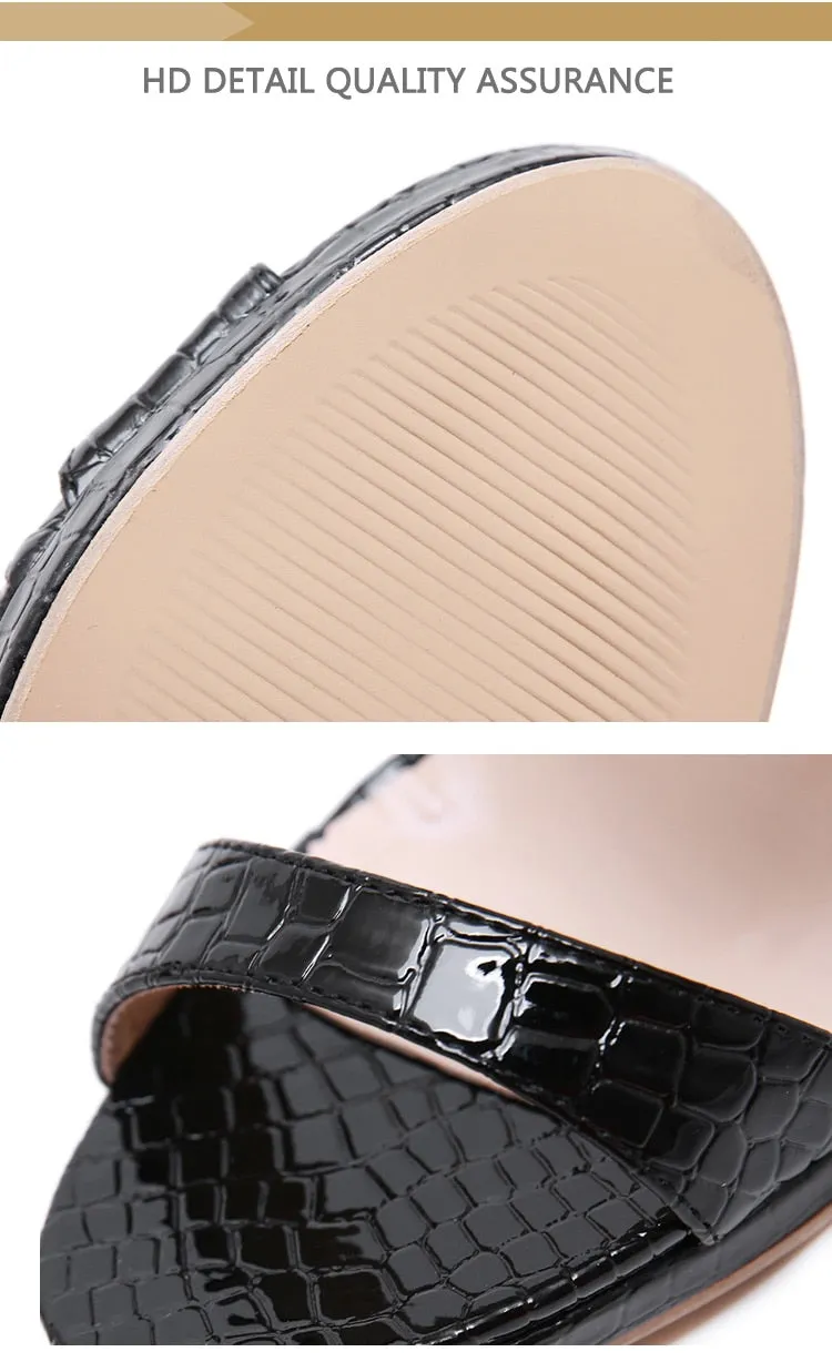 Gladiator Open-Toe Heels
