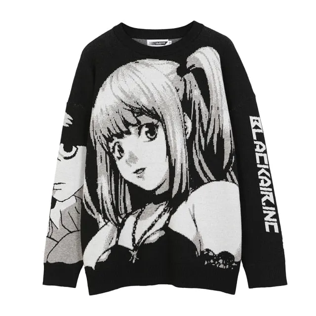 Harajuku Kawaii Womens Death Note Misa Amane Sweater