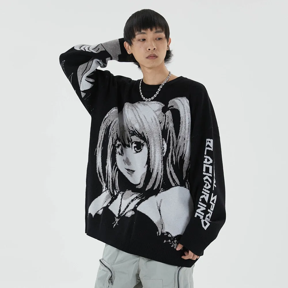Harajuku Kawaii Womens Death Note Misa Amane Sweater