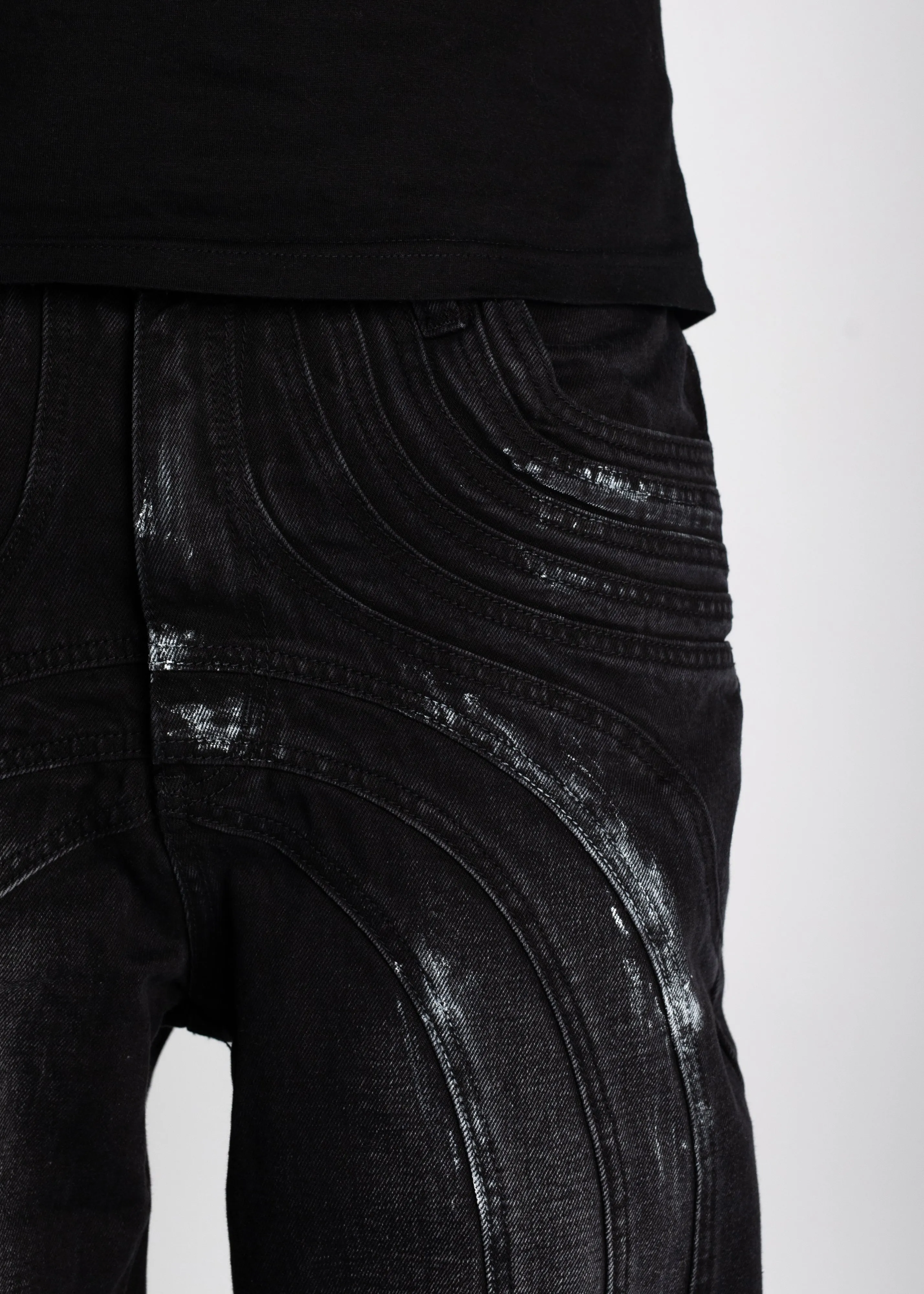 Iron Grey Piercing Denim