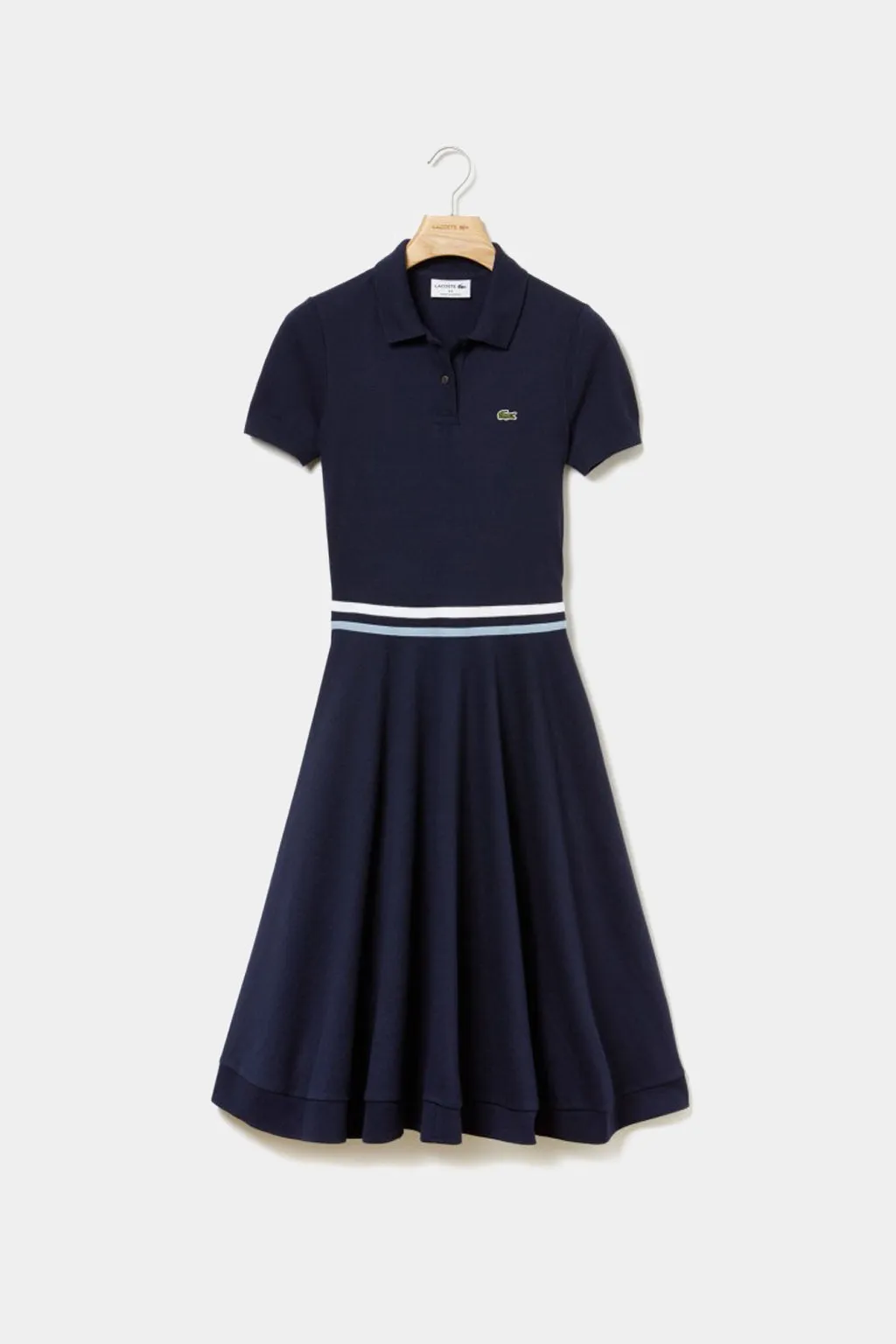 Lacoste - Women's Fitted Cotton Polo Dress