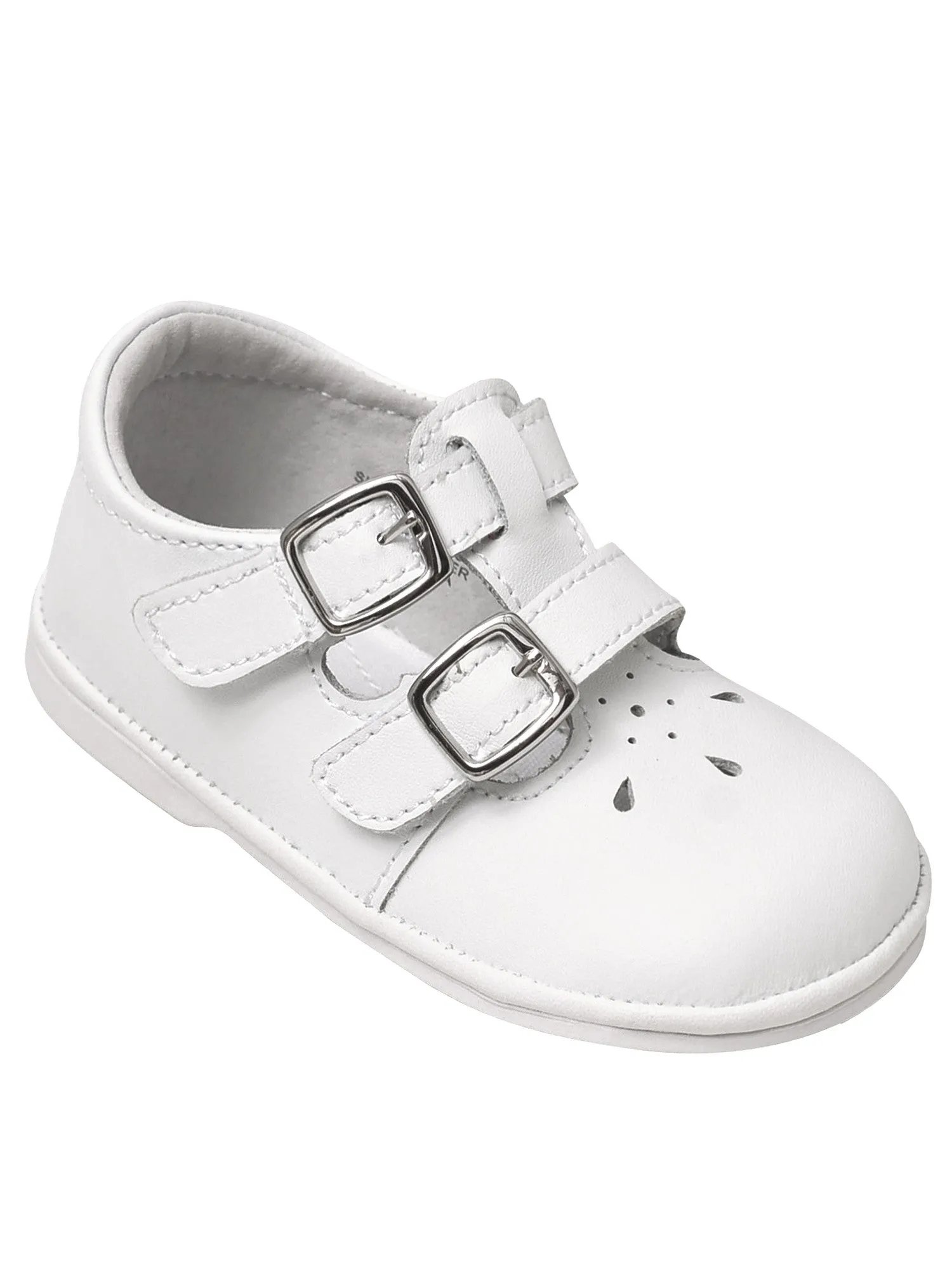 Little Girls Multi Color Perforated Mary Jane Shoes by Angel 1 Baby-7 Toddler