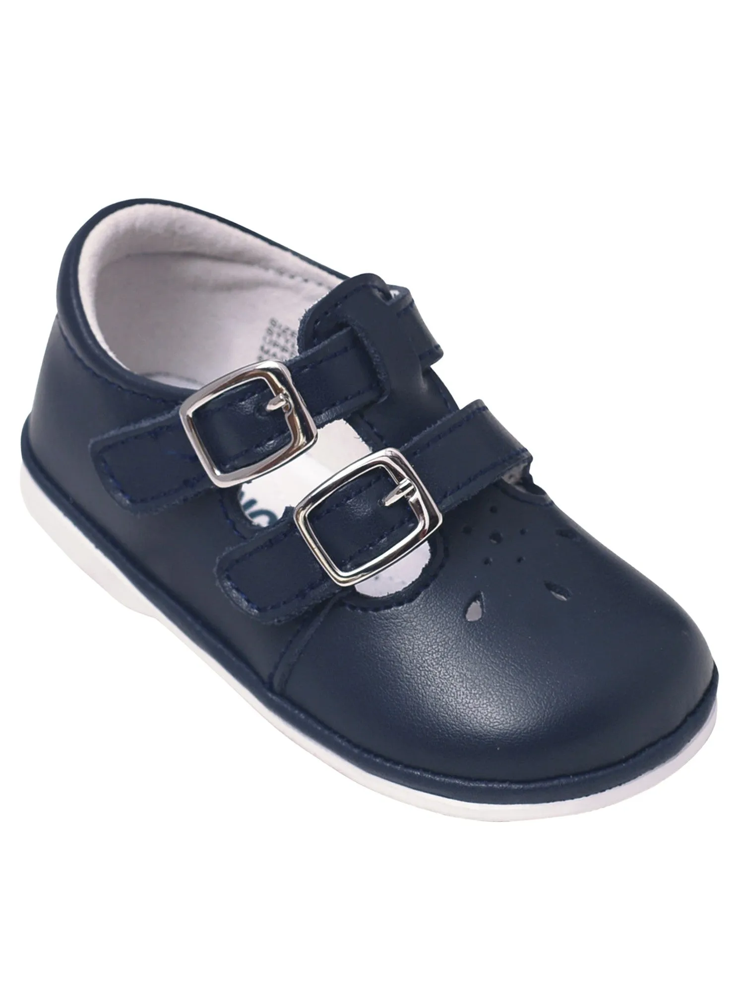 Little Girls Multi Color Perforated Mary Jane Shoes by Angel 1 Baby-7 Toddler