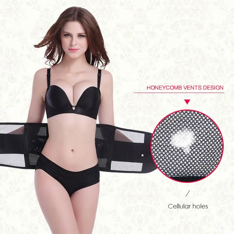Magnetic Infrared Heated Waist Trainer Tummy Control Adjustable Shapewear Girdle