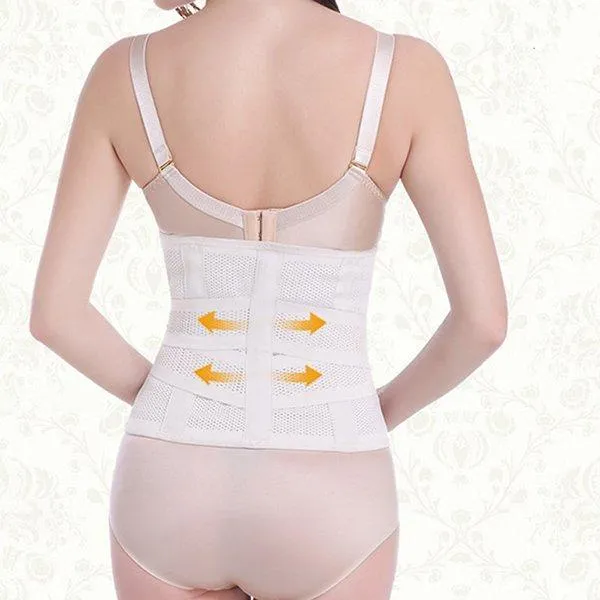 Magnetic Infrared Heated Waist Trainer Tummy Control Adjustable Shapewear Girdle