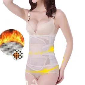 Magnetic Infrared Heated Waist Trainer Tummy Control Adjustable Shapewear Girdle