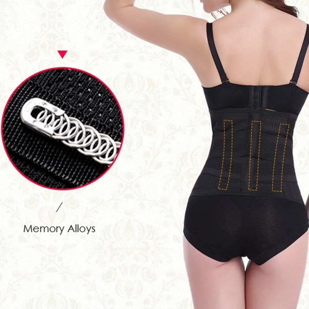 Magnetic Infrared Heated Waist Trainer Tummy Control Adjustable Shapewear Girdle