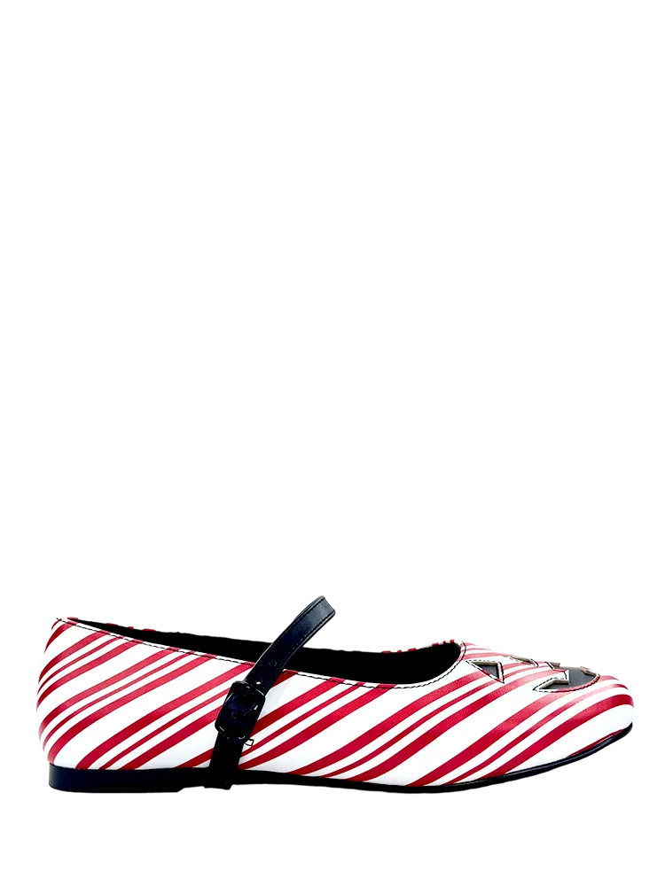 MARY JANE JACK - CANDY CANE PRINT