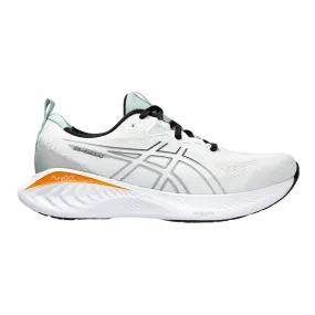 Men's Asics Gel-Cumulus 25, White/Black, 8.5 D Medium