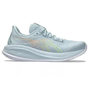 Men's Asics Gel-Cumulus 26, Cool Grey/Safety Yellow, 9.5 D Medium
