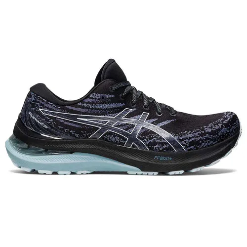 Men's Asics GEL-Kayano 29, Black/Sky, 13 D Medium