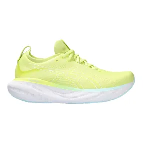 Men's Asics Gel-Nimbus 25, Glow Yellow/White, 7.5 D Medium