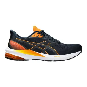 Men's Asics GT-1000 12, French Blue/Bright Orange, 9 D Medium