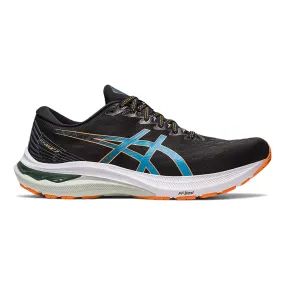 Men's Asics GT-2000 11, Black/Sun Peach, 7.5 D Medium