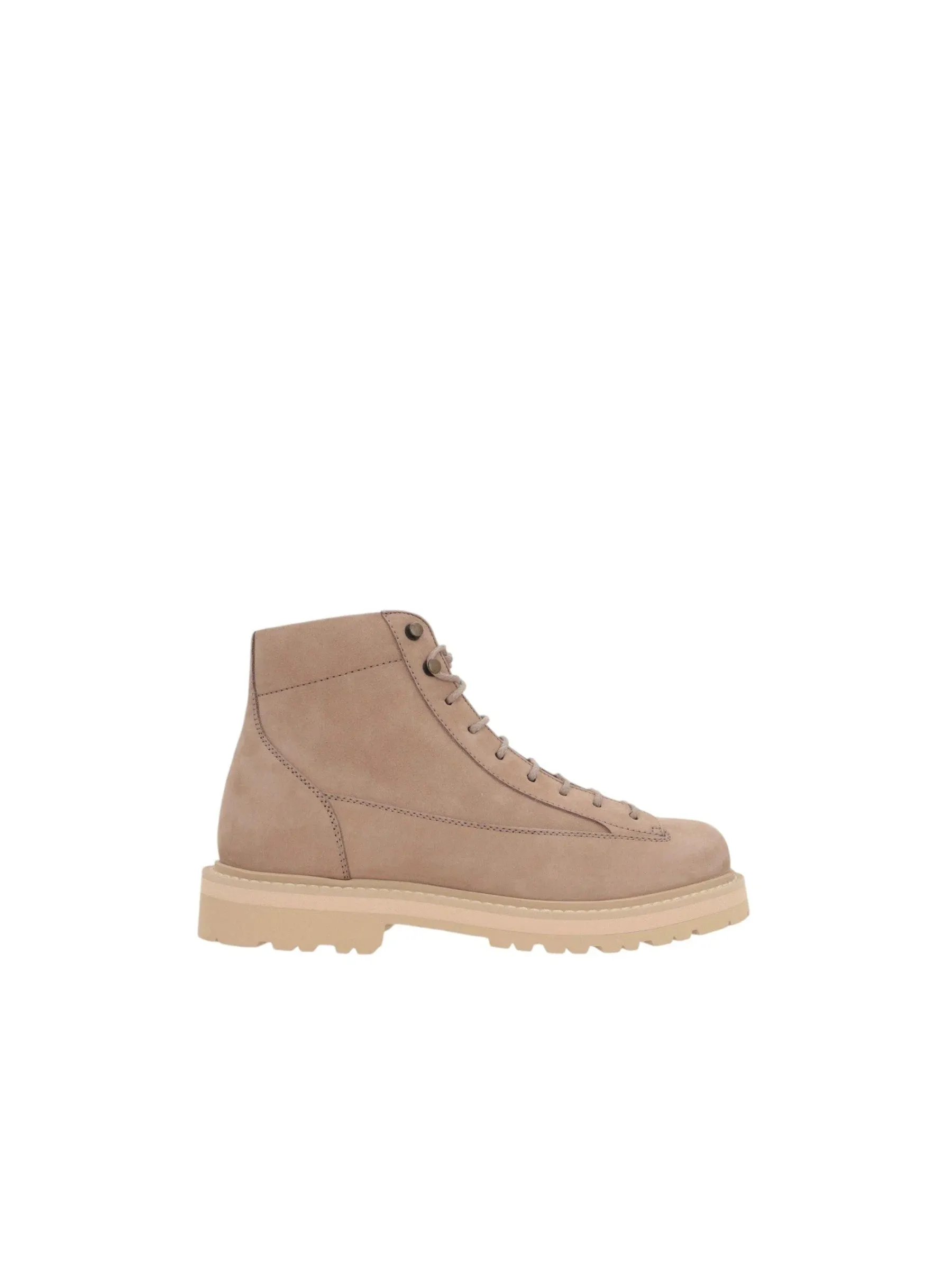 Nabuk Leather Combat Boots