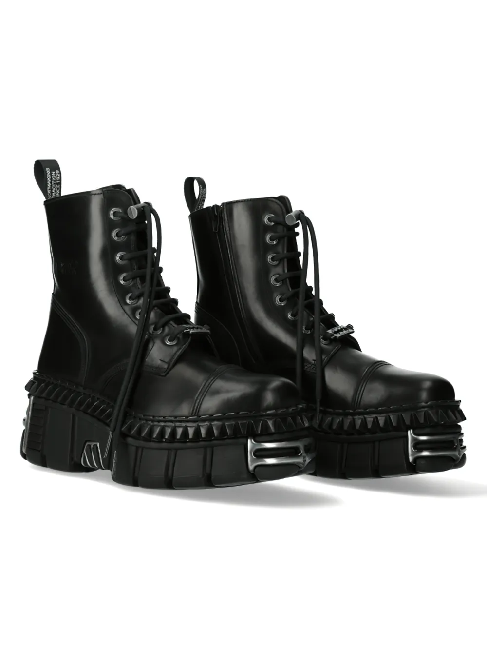NEW ROCK Gothic Platform Ankle Boots with Edgy Style