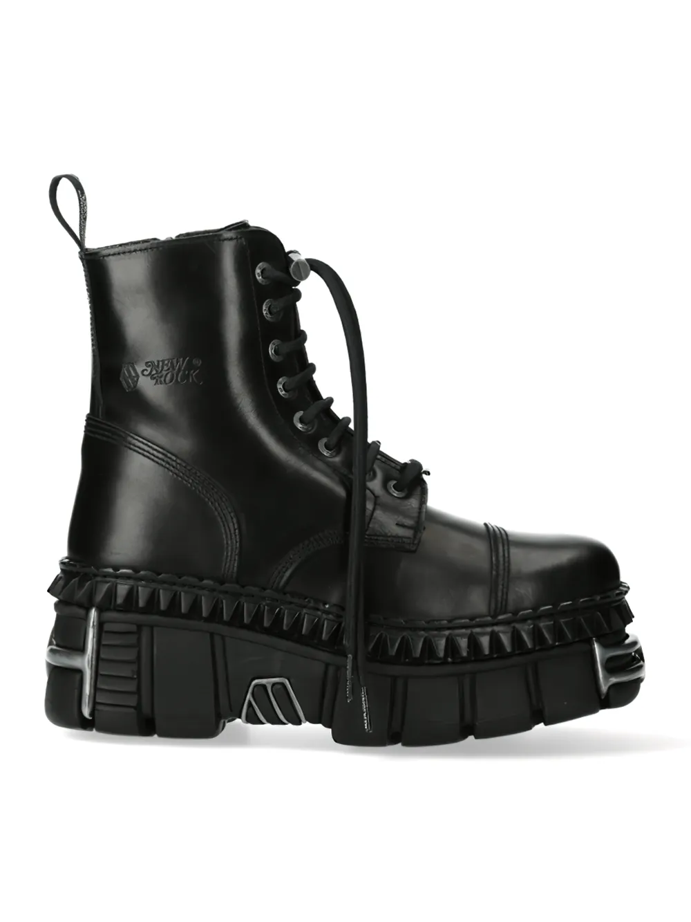 NEW ROCK Gothic Platform Ankle Boots with Edgy Style