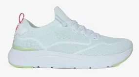 Pitas Womens Cue Memory Foam Trainers - White