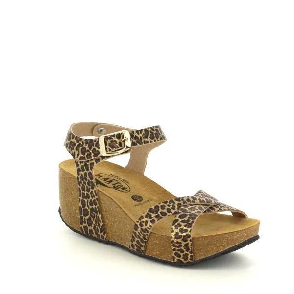 Plakton 875087 Leopard Print Wedges