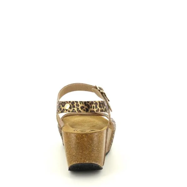 Plakton 875087 Leopard Print Wedges