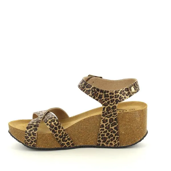 Plakton 875087 Leopard Print Wedges