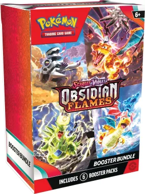 Pokemon Scarlet & Violet SV3 Obsidian Flames Booster Bundle