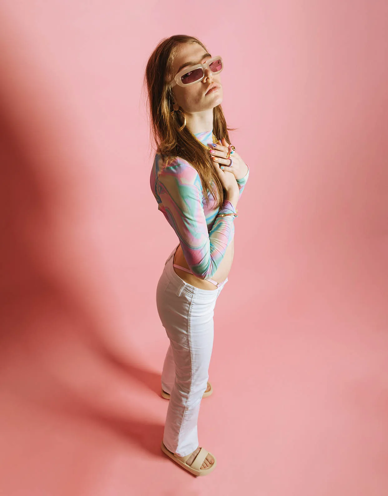 Psychedelic top