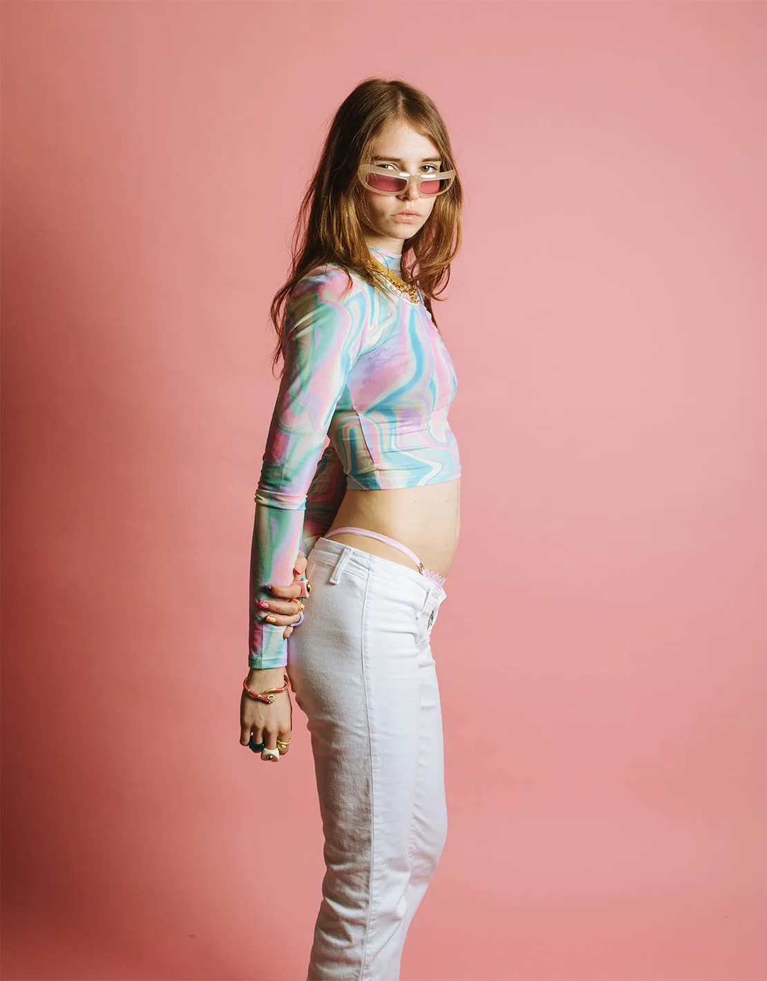 Psychedelic top