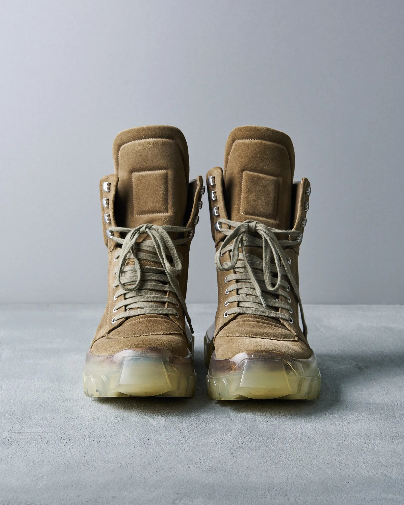 Rick Owens FW 2018 Sisyphus Tractor Boot