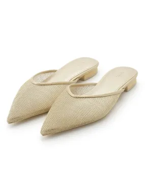 Sabot Mesh Flat Mule