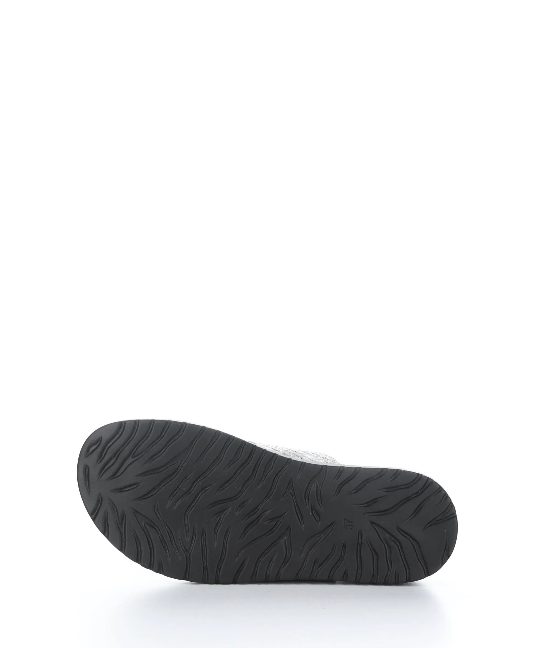 SANTO SILVER/BLACK Slip-on Mules