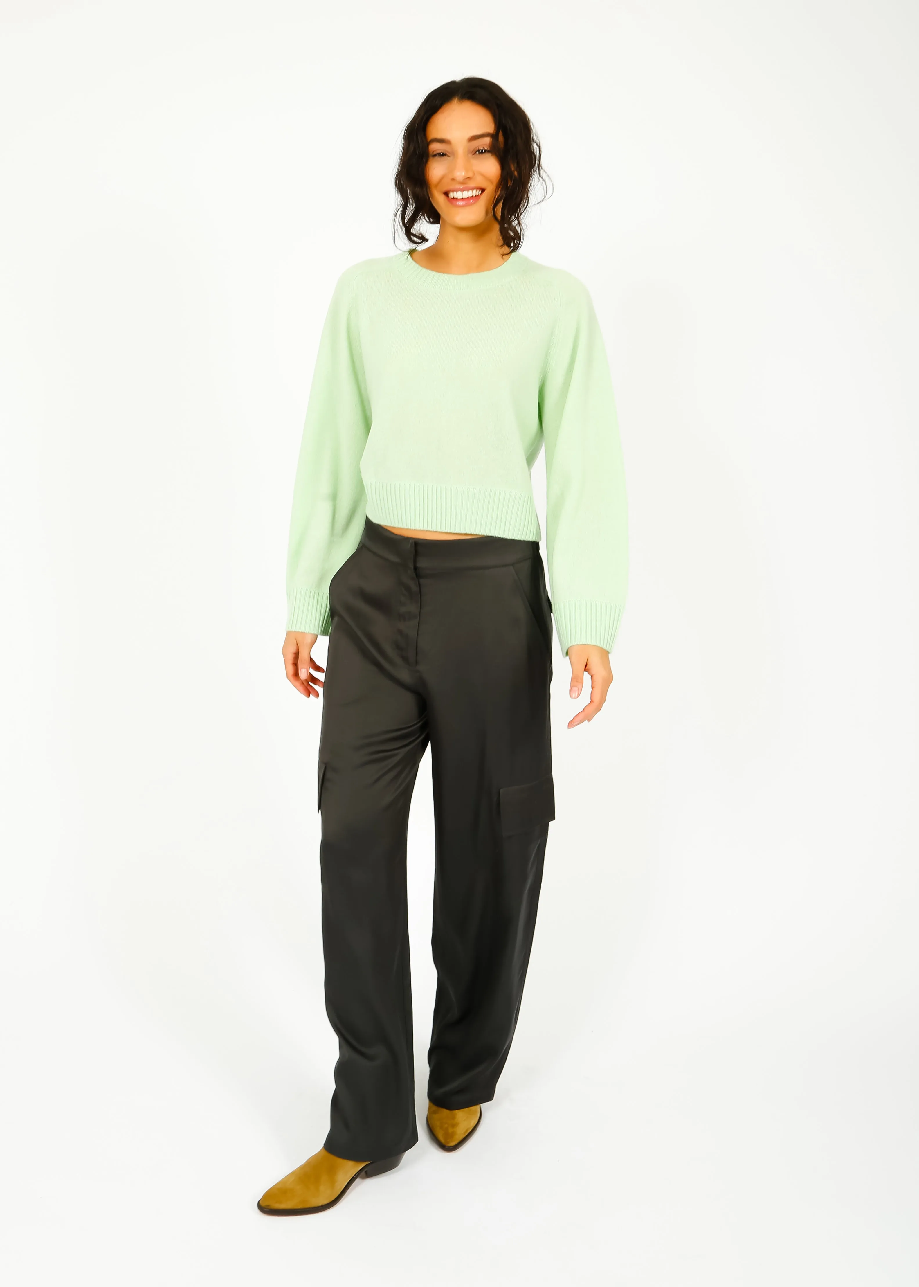 SEC.F Galla Cargo Trousers in Volcanic Ash