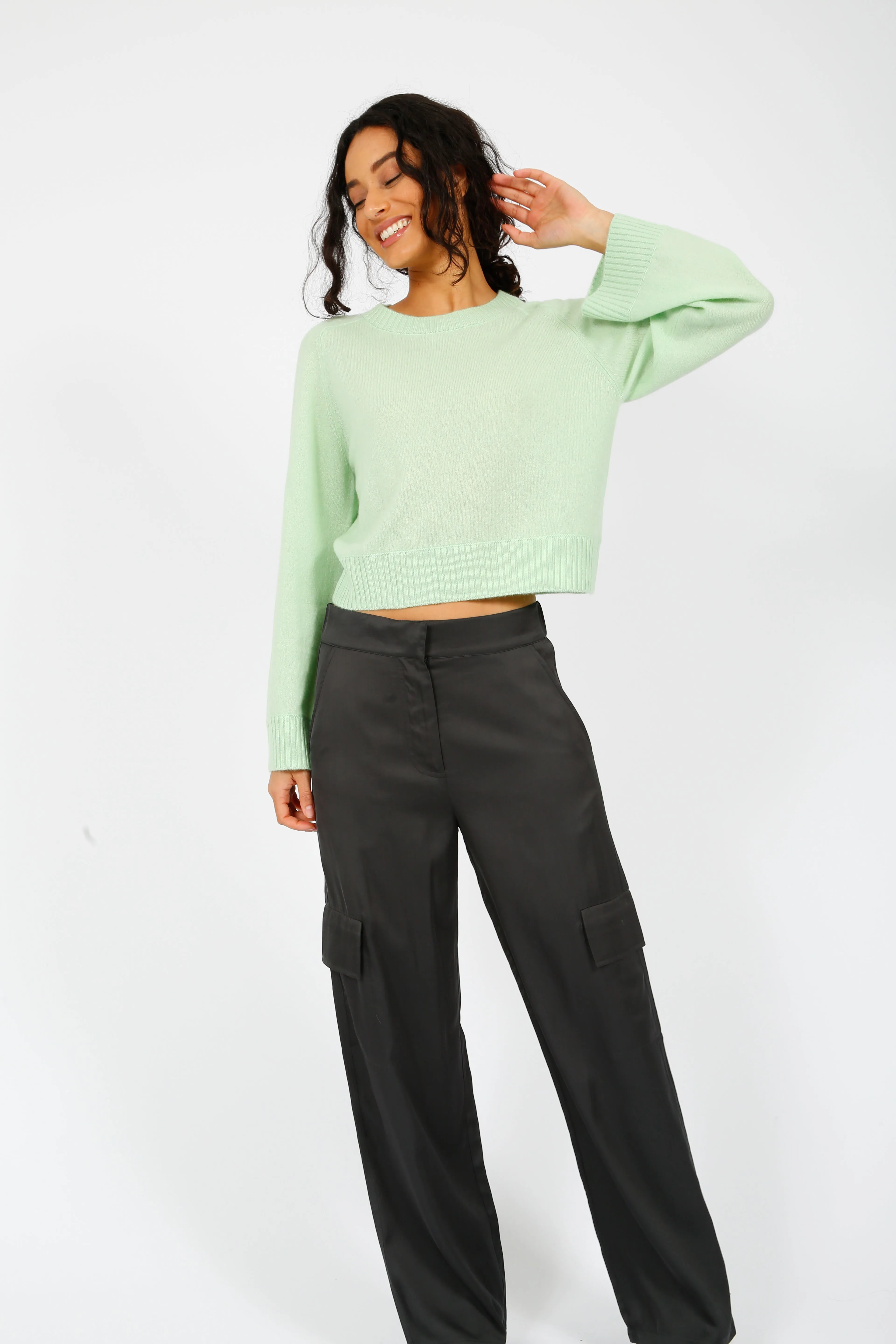 SEC.F Galla Cargo Trousers in Volcanic Ash