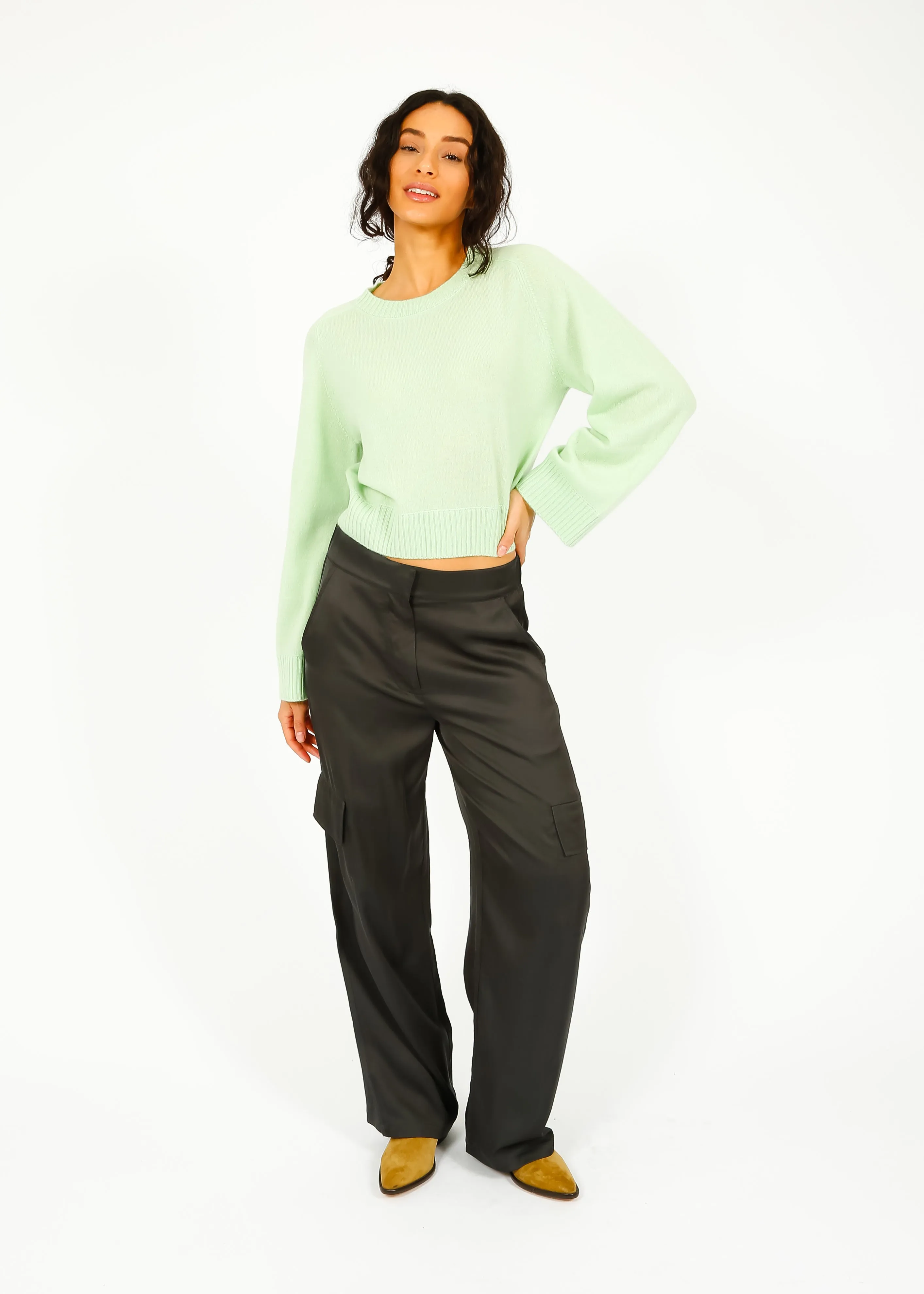 SEC.F Galla Cargo Trousers in Volcanic Ash