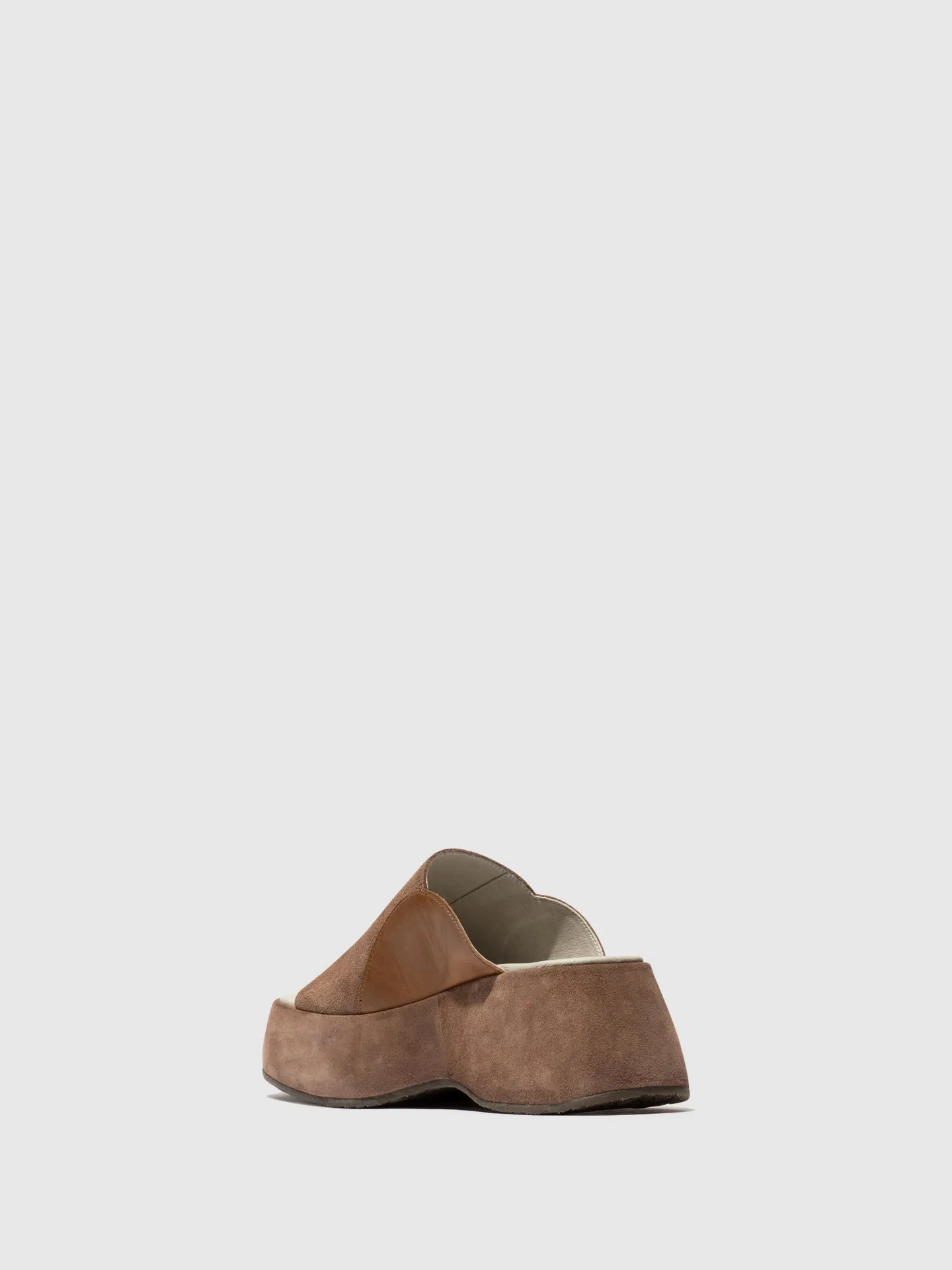 Slip-on Mules BEZI078FLY TAUPE/CAMEL
