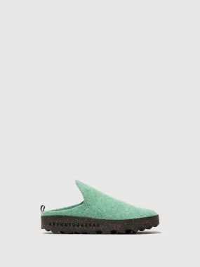 Slip-on Mules COME GREEN