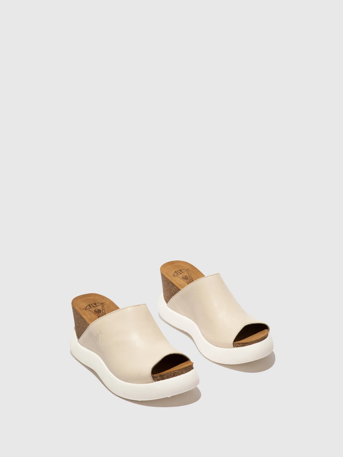 Slip-on Mules GINO966FLY OFFWHITE