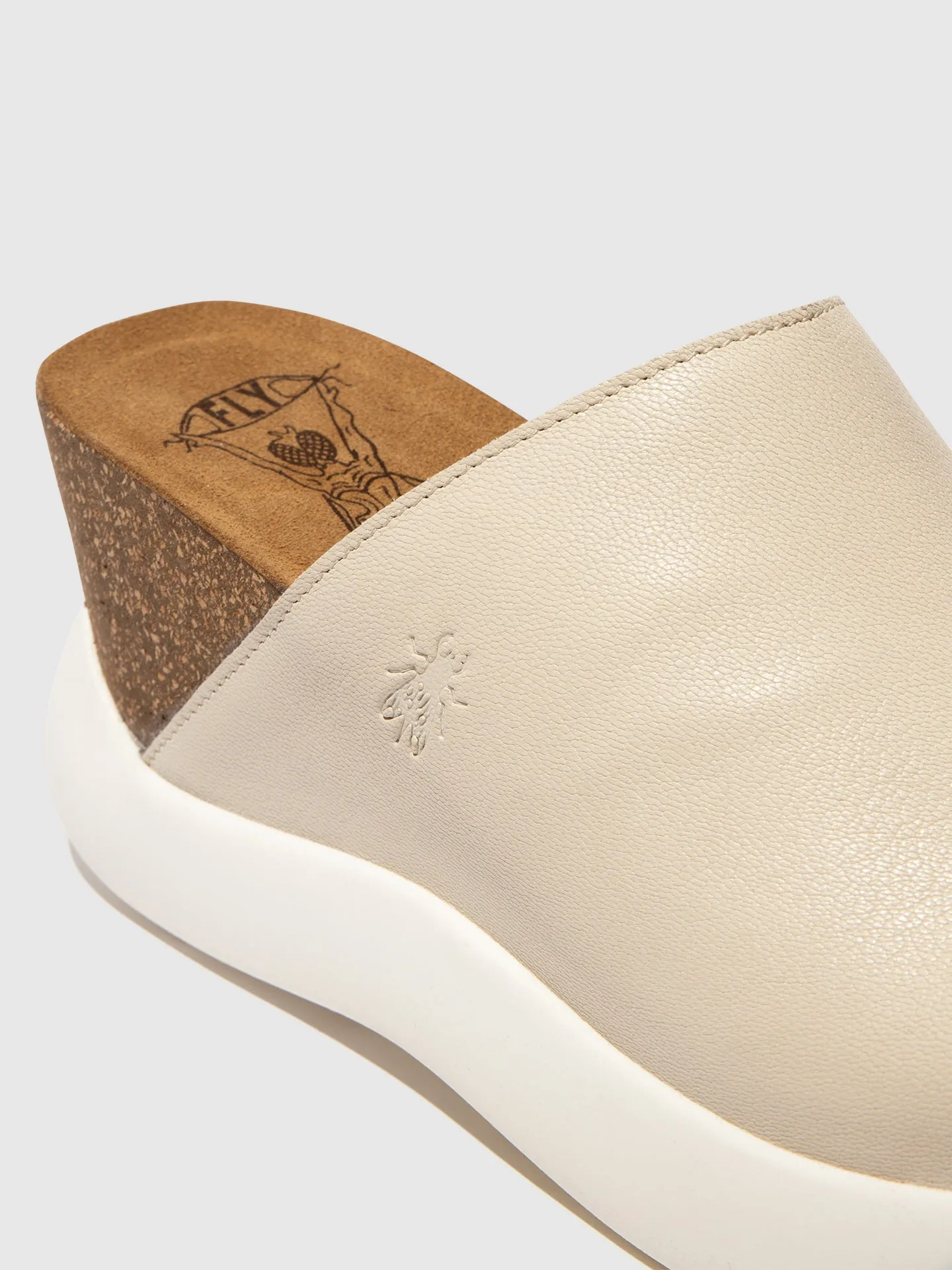 Slip-on Mules GINO966FLY OFFWHITE